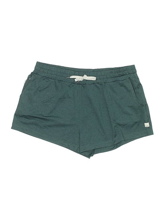 Vuori Halo Performance Short Women's DreamKnit™ Shorts, Heather Green, Medium - Picture 4 of 11